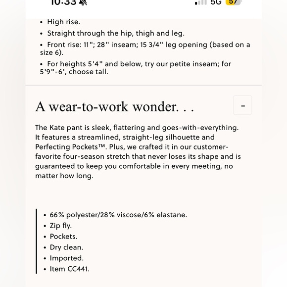 J.Crew Kate straight-leg pant in four-season stretch (grey) - Picture 13 of 14